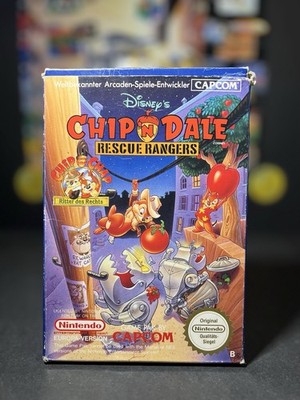 NINTENDO NES || CHIP N DALE RESCUE RANGERS IN OVP || VERPACKUNG || DISNEY ||