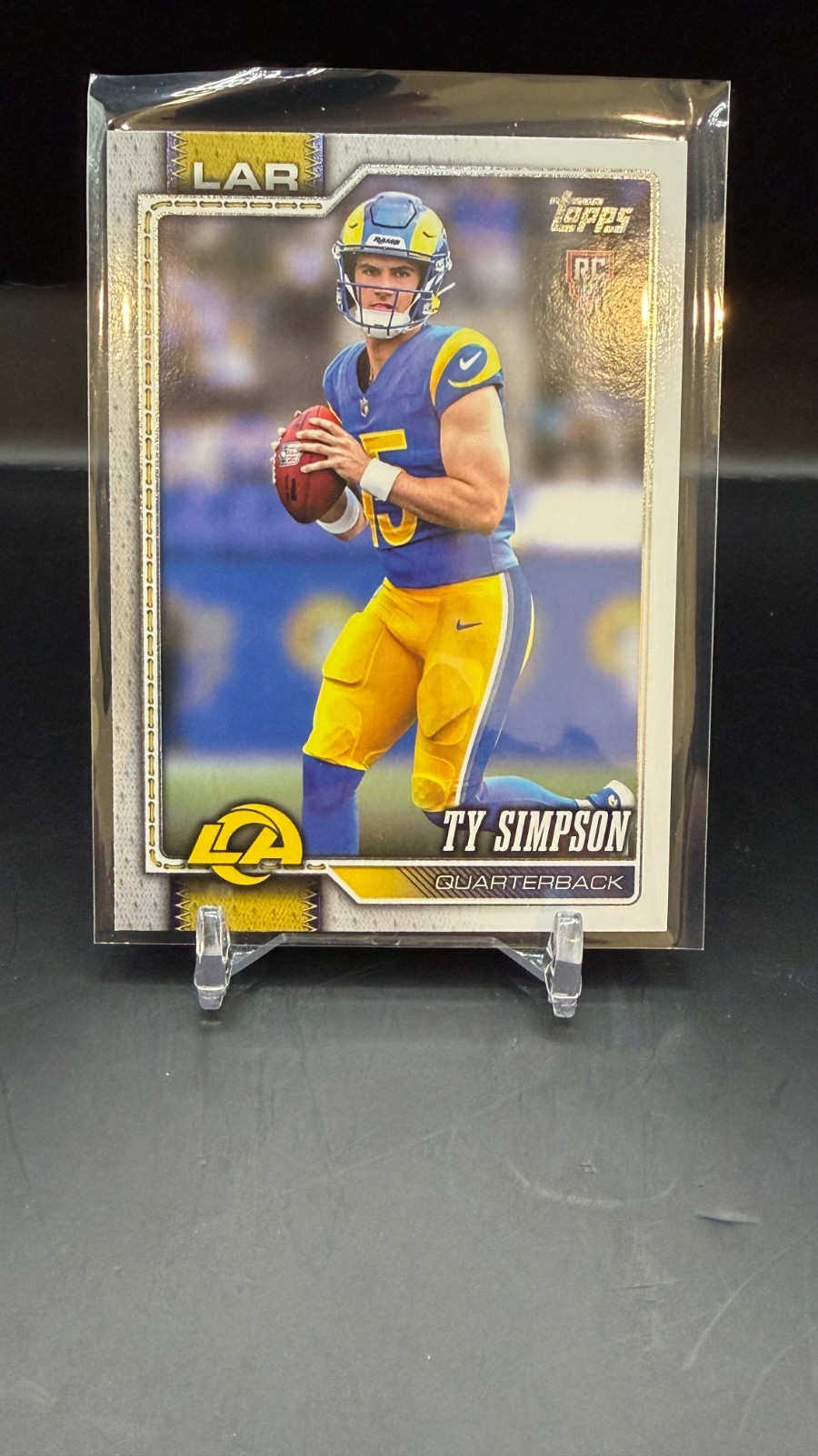 2026 Topps Flagship Ty Simpson Rams Rookie #302  Alabama