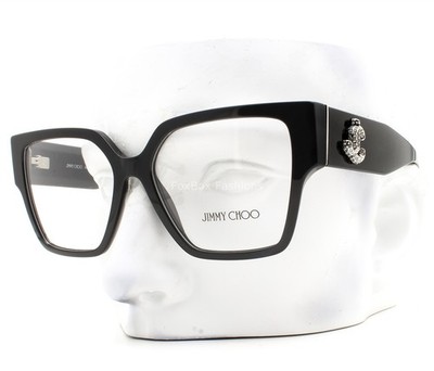 Jimmy Choo Eyeglasses JC 3032BU 5000 Glasses Polished Black 53mm with Case