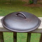 Vintage #8 Birmingham BSR Cast Iron SKILLET/DUTCH OVEN 10 1/4" Replacement Lid