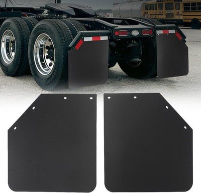 2 Pack Truck Mud Flaps for Semi Trucks & Trailers Splash Guards 24''x30''