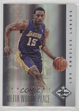 2012-13 Limited Spotlight Silver 27/49 Metta World Peace #138 2d9