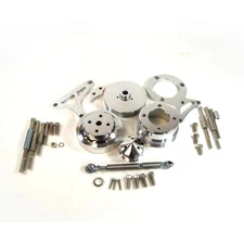 Racing Power Company RPC R4359 Mustang 5.0 Billet Aluminum Serpentine Pulley Kit