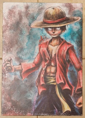 Displate - Custom Print, One Piece Luffy --New