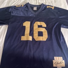 True School Authentics Joe Montana Notre Dame Fighting Irish Jersey Mens Size 54