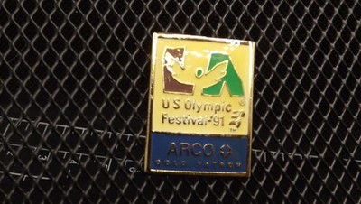 ''US OLYMPIC FESTIVAL -91'' BRAND NEW Lapel Pin Enamel GUARANTEED FOR LIFE