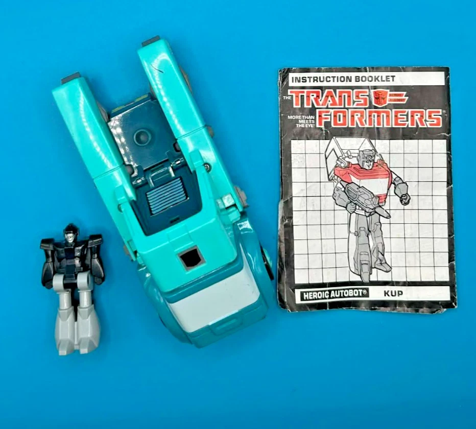 Vintage Transformers Lightfoot Gotmaster - Hasbro Takara 1987 - Incomplet