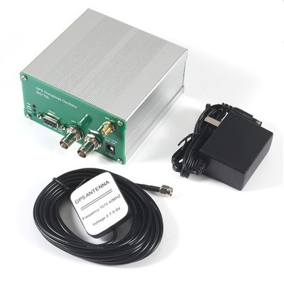 Square Wave GPS Disciplined Clock GPSDO + GPS Antenna Adapter 10MHZ Output New 
