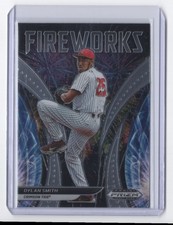 2021 Panini Prizm Draft Picks Fireworks Dylan Smith Alabama Crimson Tide #F-DS