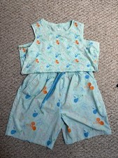 Disney Top and Swim Trunks - Mickey  Minnie- Medium