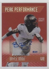 2018 Sage Hit Peak Performance Auto Red 18/25 Bryce Bobo #PKA-BB Auto 2b2