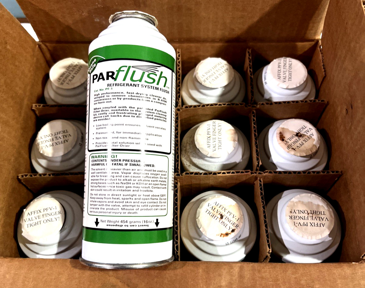 Parker Parflush PF-1 Refrigerant System Flush 16oz (Case of 12)