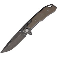 Smith & Wesson Framelock Folding Blade Knife Stainless / G10 Handle - SW609W