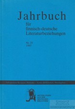 Buch: Jahrbuch für finnisch-deutsche Literaturbeziehungen Nr. 25 / 1993, Fromm