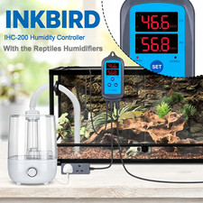 INKBIRD Humidity Controller Reptile Humidifier Terrarium Fogger 4L Large Tank