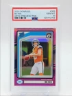 BO NIX 2024 DONRUSS OPTIC RATED ROOKIE PINK PRIZM RC PSA 10 Q4769