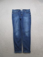 Lucky Brand Ava Blue Stretch Denim Mid Rise Skinny Jeans Womens Size 12/31A