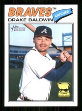 2026 Topps Heritage #209 Drake Baldwin Atlanta Braves 64696