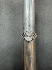 4.6g VTG Sterling Silver 925 CZ Ring Size 7.75 Jewelry Lot K