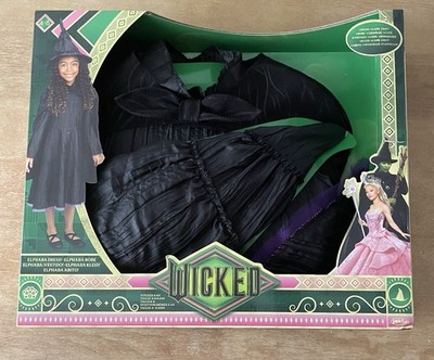 Jakks Universal Wicked Elphaba Dress-Up Set, Size 4-6 **BRAND NEW**