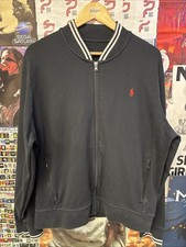   Polo Ralph Lauren Full Zip Varsity Track Jacket Size XL 26.5 x 26.5