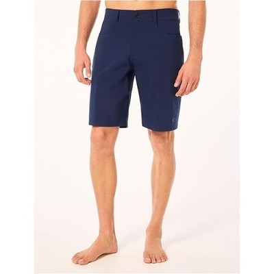 Oakley Baseline Hybrid 21 2.0 Shorts Men's 34 Dark Blue Quick Dry Performance