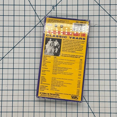 Saturday Night Live Classic Years 1975-80 VHS 1992 Comedy NBC Sealed New
