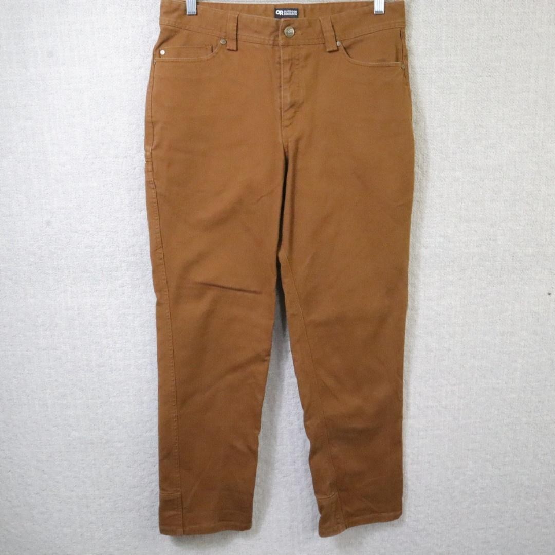 Outdoor Research Goldbar Pants Canvas Mens 32x30 Brown Stretch Chino Workwear