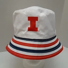 Illinois Fighting Illini Bucket Hat Coca Cola Zero Sugar White Logo