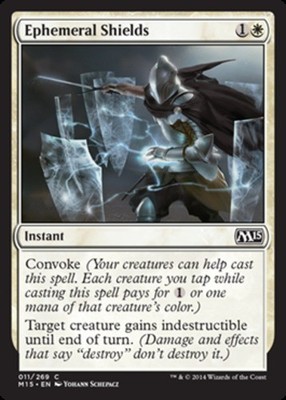 1x Ephemeral Shields - Foil Light Play MTG Magic - Kid Icarus -