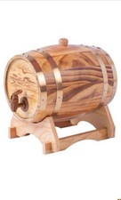Barriles de envejecimiento de roble de 1,5 l dispensador de barril de whisky cubo de vino para el hogar barril de whisky