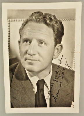 Autogramm US Film- und Theater Schauspieler Spencer Tracy (133256)