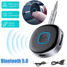 Bluetooth Receiver 3.5mm AUX Car Adapter Wireless Audio Receiver for Home Stereo