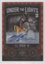 2020 Panini Legacy Under the Lights Auto Ruby 17/50 AJ Epenesa #UL-AJ Auto s7f