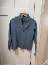 Frank & Eileen Triple Fleece Patrick popover henley Blue - Xs NWOT #2