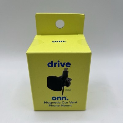 onn Magnetic Car Vent Phone Mount 360° Rotation Hands-Free NEW