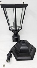 Maxim Lighting 1005BK 21 Inch Light Post/Pole Mount Cast Aluminum