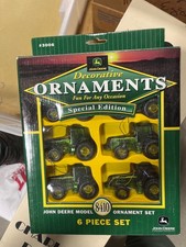JOHN DEERE SPECIAL EDITION MODEL A 6-PC. christmas ORNAMENT SET  BH 