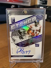 2023 Panini Donruss Elite Etched in Time Signatures Plaxico Burress Auto /149