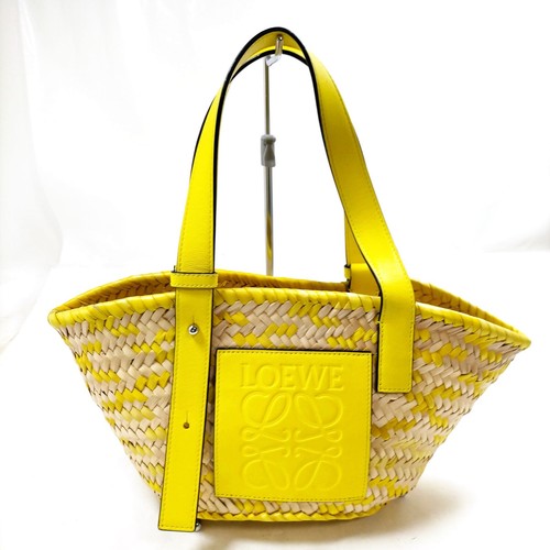 LOEWE Tote Bag Beige Straw 412211 1096313