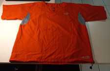 3n2 Clutch Apparel Men’s XL Pullover Baseball Jacket, Red, Short Sleeve