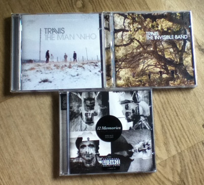 Travis 3 x CD - The Man Who / The Invisible Band / 12 Memories