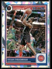 2023-24 Hoops Premium Stock #133 Tosan Evbuomwan Ice Prizm