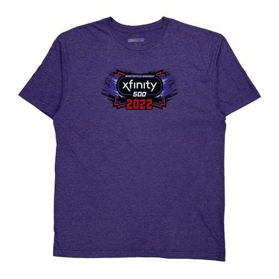 Xfinity 500 Nascar Grafik T-Shirt - Large lila Polyestermischung