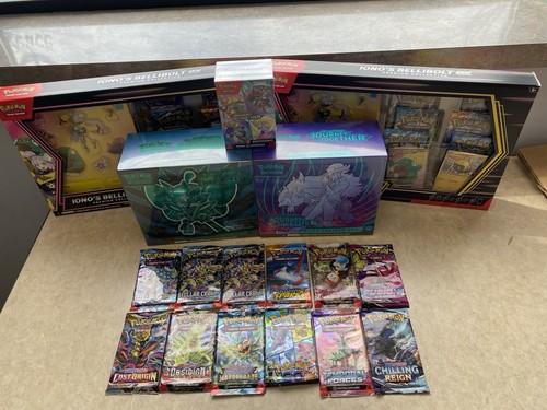 Pokemon TCG English Sealed Lot, Journey Together,Surging Sparks, TM, More Packs