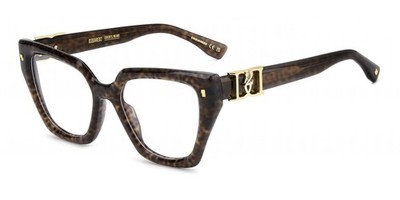 Dsquared2 D2 0186 Havana 53/19/145 WOMAN Eyewear Frame