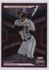 2023 Panini Elite Extra Edition Pink Hunter Haas #60 0u66