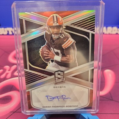 Dorian Thompson-Robinson 2024 Spectra Signatures SIG-DTR #/199 Cleveland Browns