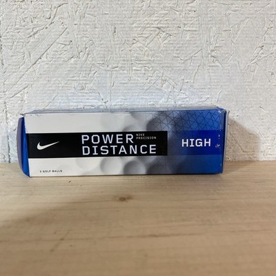 Nike Power Distance High Golf Balls One Sleeve Of 3-Higher Trajectory Balls New