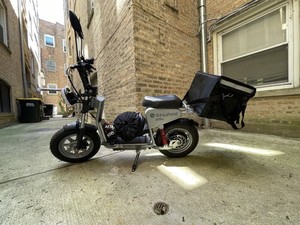 Uber Eats & DoorDash Ready! Isinwheel H7Pro Scooter Complete Delivery Kit